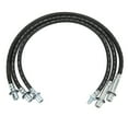 thumbnail image 1 of Kit de Conduite de Frein Prolongée, 3pcs Caoutchouc Tuyau de Frein Stable Performance pour la Réparation, 1 of 8