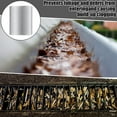 thumbnail image 4 of Mosiee 6.1M Mesh Aluminum Gutter Guard Covers Anti-Falling Net Screen Protection For Diy Cutting Leaf Rain Garden Eaves Net Shield, 4 of 9