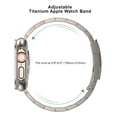 thumbnail image 2 of Correa de Titanio para Apple Watch, Compatible con Todas las Series, 2 of 5