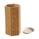 thumbnail image 3 of Soporte para tejido perfecl cesta de almacenamiento con bandeja cubo para baño y oficina hexagonal, 3 of 8