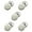 White, variant on QccHieUs 10 Pieces Fabric Cloth Covered Buttons Shank Buttons Round DIY Supplies 20mm for White