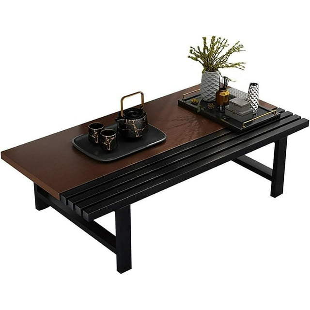 Japanese Floor Sitting Coffee Table Modern Tea Table Altar Chabudai Table for Living Room 70 * 50 * 30cm