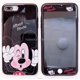 thumbnail image 1 of Caja suave del teléfono del tpu del luffy del gatito del diseño lindo del monstruo de la historieta y vidrio protector para el iphone, 1 of 4