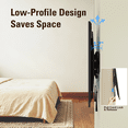 thumbnail image 4 of FitMetal Tilting TV Mount for 37-90 inch Tvs, Wall Mount Bracket with Low Profile Design, Holds up to 132 lbs,Max Vesa 600x400mm, Fit up to 24" Wood Stud, 4 of 6