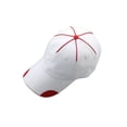 thumbnail image 1 of 6 PANEL COTTON TWILL CAP - White, 1 of 1