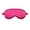 Hot Pink, variant on Sky Blue Unheated Hair Curling Wand With Sleep Mask Set Dual-Sided Silk Eye Mask For Comfortable Sleep And Heat-Free Styling Bundle Includes 1Pc Hair Styler And 1Pc Eye Mask Total Weight 0
