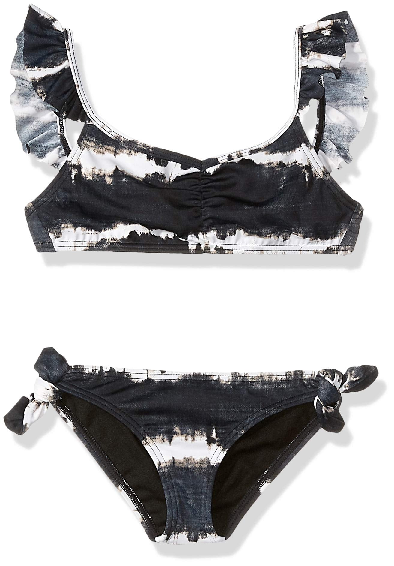 Billabong Girls Swimwear Ruffle Washed Out Tali Bikini Set 12