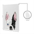 thumbnail image 4 of Wayfare Art Canvas Prints Poster, Animal 8 x 10 inch Wall Decor Canvas Artwork, Animal Boston Terrier Eyepatch Dog, 4 of 7