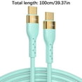 thumbnail image 2 of lulshou 100W Type C Datacable Mobile Fast Charging Cable Suitable for Mobile Phone Flash Charging Cable 1M, 2 of 2