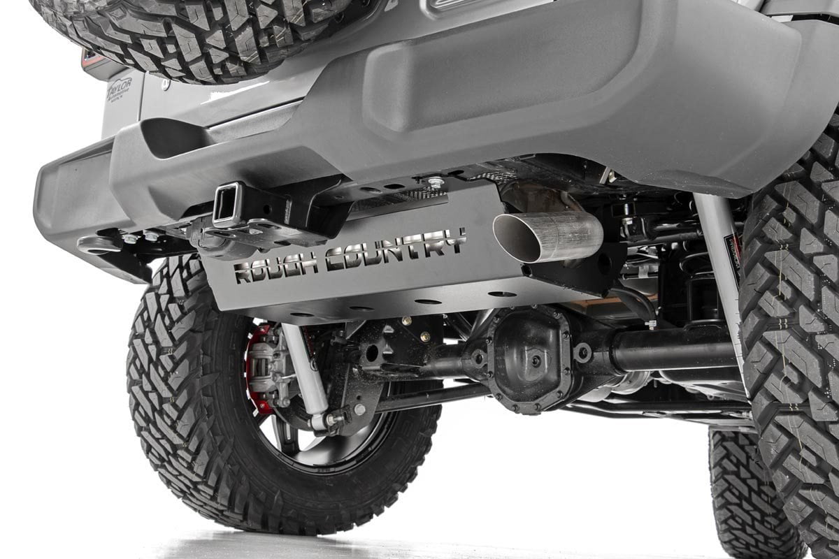 Rough Country Skid Plate Muffler for 2018-2023 Jeep Wrangler JL - 10599 -  