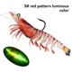 thumbnail image 5 of 3pcs Fishing Bait Shrimp Lure Pre-Rigged Fishing Jigs Soft Lure Bass Trout Crappie Lure for Freshwater & Saltwater, 5 of 5