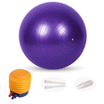 thumbnail image 1 of Extra Thick Yoga Ball Exercise Ball, for Balance, Stability, Pregnancy Quick Pump Included, 1 of 5