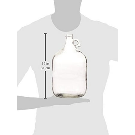 1 Gallon glass Jug - Ideal for Secondary Fermentor of Fruit Wine Bear & Mead