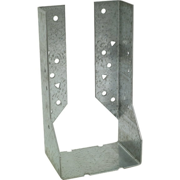 Simpson Strong-Tie 4 in. H X 8 in. W 14 Ga. Galvanized Steel Concealed Flange Hanger
