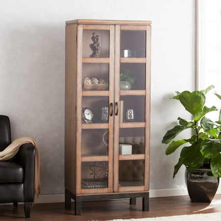 Southern Enterprises Captina Curio Storage Display Cabinet Southern Enterprises Captina Curio Storage Display Cabinet Com
