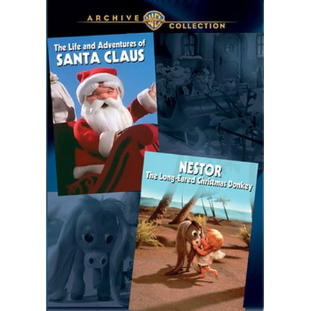 When Did Santa Claus Begin The Life and Adventures of Santa Claus / Nestor, The Long-Eared Christmas Donkey (DVD) ()