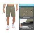 thumbnail image 5 of Little Donkey Andy Men's Cycling Shorts with Detachable Liner, Lightweight Padded Mountain Bike MTB Loose-fit Sage L, 5 of 7