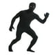 thumbnail image 2 of Traje de cuerpo entero con capucha y ojos abiertos de Spandex Zentai para fiesta de Halloween negro, 2 of 5