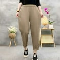thumbnail image 6 of Roncen Women's Casual Harem Pants - High Waist Loose Fit Trousers with Petite Sizing for Comfortable Style, 6 of 7