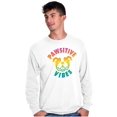 thumbnail image 5 of Pawsitive Vibes Happy Rainbow Dog Long Sleeve TShirt Men Women Brisco Brands S, 5 of 5
