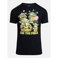 thumbnail image 5 of Star Wars Grogu Men's and Big Men's Graphic Cotton Tee with Short Sleeves, Sizes S-3XL, 5 of 5