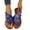 Blue, variant on Viluyesy Womens Flip Flops, Thong Flat Comfort Soft Sole Beach Trendy Slip On Sandals Black