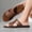 Brown#25, variant on HAJWOH Men's Summer Beach Learher Sandals Comfortable Open Toe Cutout Slides