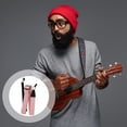 thumbnail image 3 of SHISUYAN 1pc Useful Ukulele Stripe Durable Cloth Ukulele Straps Instrument Accessories, 3 of 8