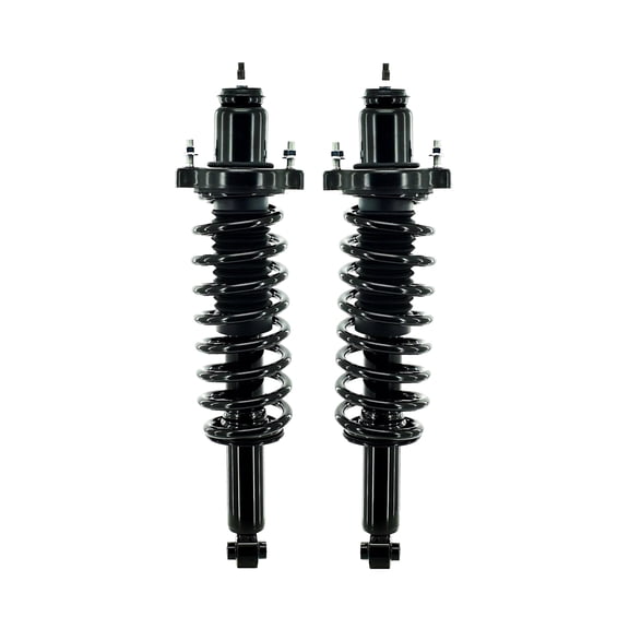 Pair of 2 Rear Quick Complete Strut and Coil Spring For 2011-2017 Jeep Compass