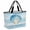 LightBLue, variant on Ocean Shell Beach Bag for Women, Large Breathable Mesh Beach Tote Bag, Summer Coastal Marine Seashell Wooden Gray Sandproof Lightweight Travel Bags for Vacation Picnic Swimming Pool 15.7"x15.7"x9.1"