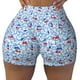 thumbnail image 2 of Fotbe Red Cherries Shorts Sin Costuras – Shorts Deportivos de Cintura Alta para Mujer, Elásticos para Gimnasio, Yoga, Running o Ciclismo-Medium, 2 of 8