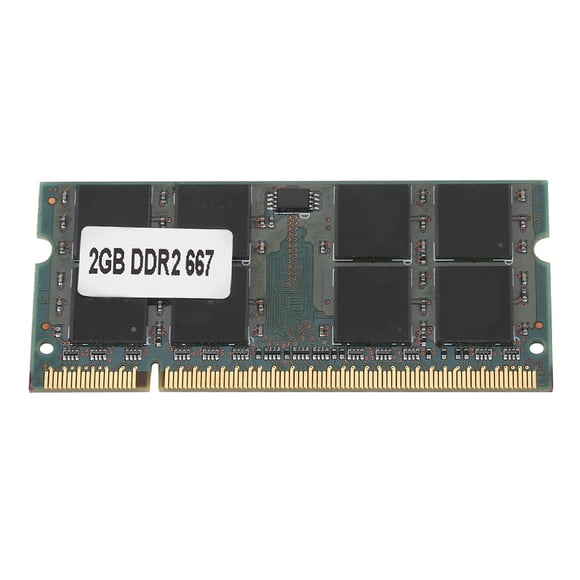 2GB DDR2 667MHz Laptop Memory PC2-5300, Fully Compatible with Intel/AMD 200-Pin Motherboards