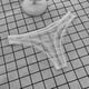 thumbnail image 2 of Tanga transparente de encaje transparente para mujer, ropa interior Sexy de tiro bajo sin costuras, parte inferior de malla en la entrepierna, 1-2 piezas, 2 of 4