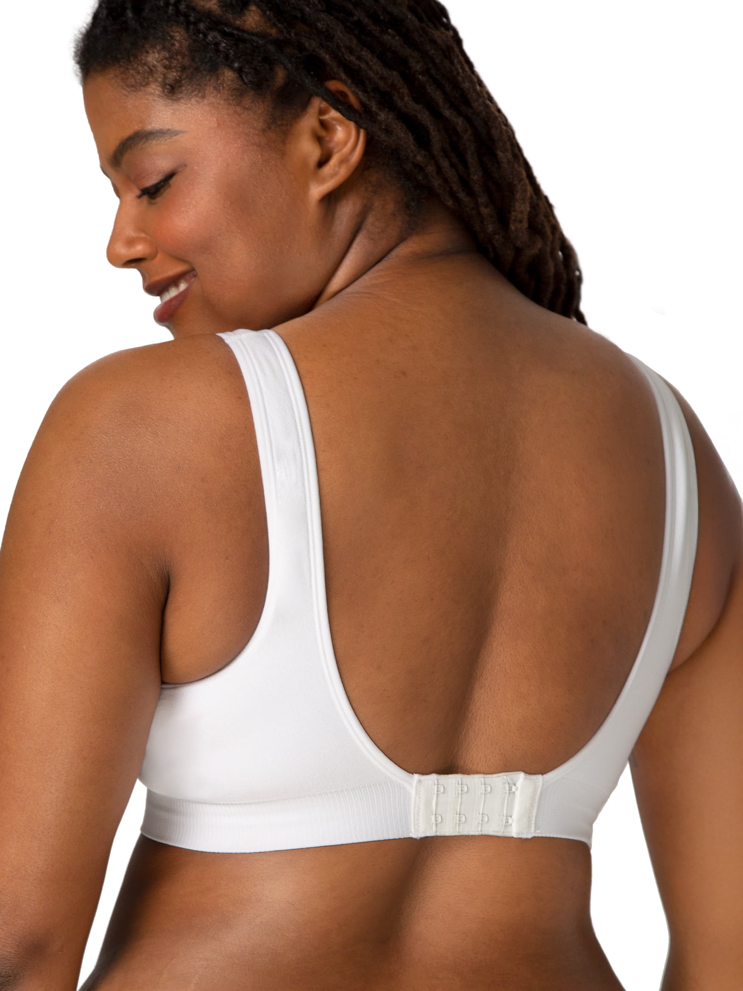 Fruit of the Loom Women's Built Up Seamless Wireless Comfort Bra, Style FT919PK1, Sizes S to 2X