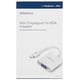 thumbnail image 2 of Adaptador Mini DISPLAYPORT a VGA Insignia Blanco, 2 of 2
