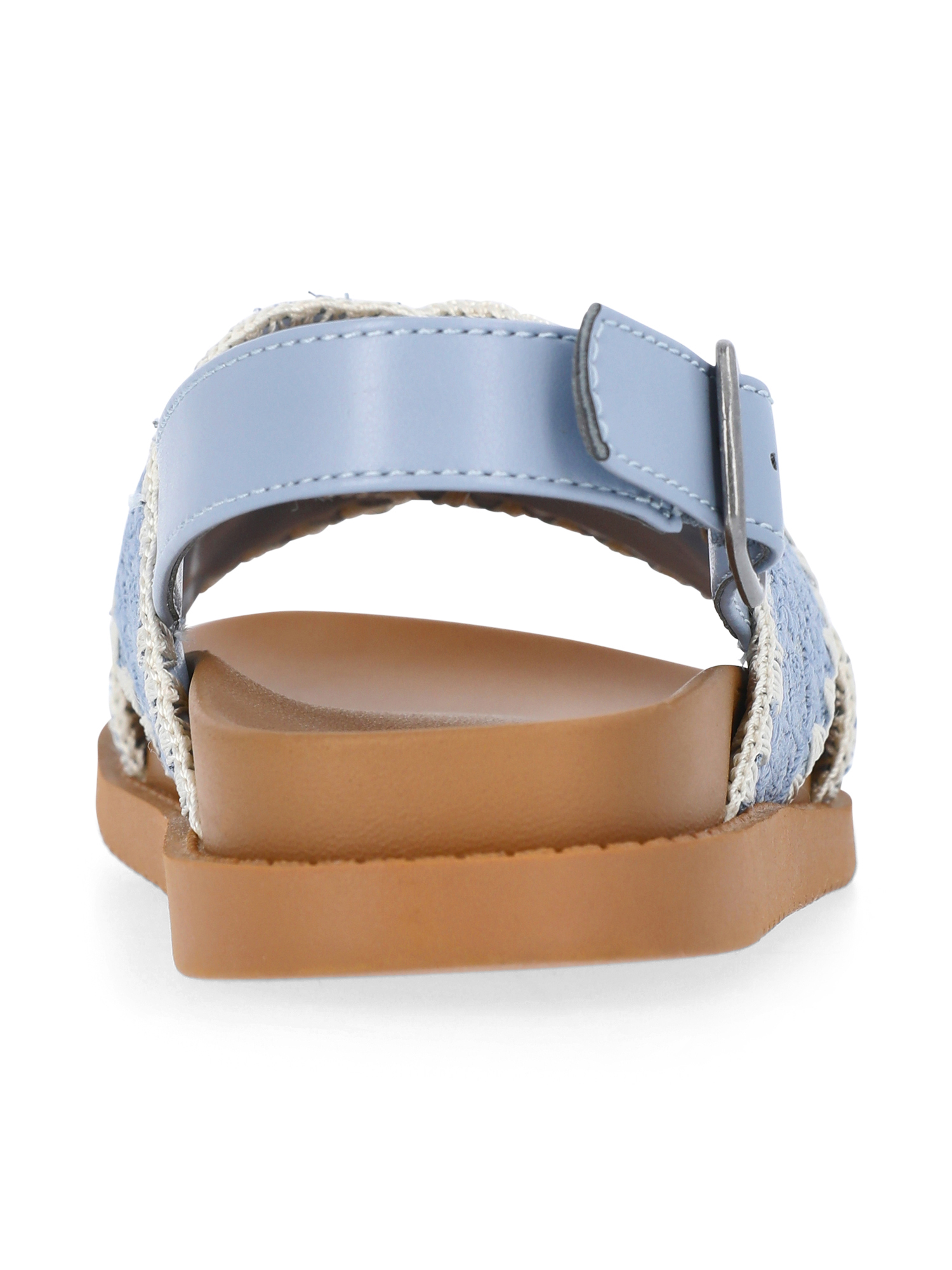 Wonder Nation Little & Big Girl Cross Sandals