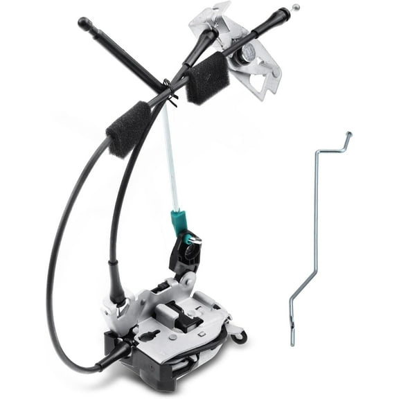 A-Premium Rear Right Door Latch Lock Cable & Rod Kit, Compatible with Ford Ford E-150, E-250, E-250 Econoline, E-350 Econoline, E-350 Club Wagon, 1992-2014, Replace# 6C2Z-15431A02-AA, 8C2Z-15431A02-C