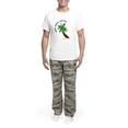 thumbnail image 5 of CafePress - Merry Tropical Christmas Men's Light Pajamas - Men's Light Loose Fit Cotton Pajama Set, 5 of 7