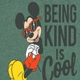thumbnail image 3 of Mickey & Friends - Mickey Kind Is Cool - Women's Short Sleeve Graphic T-Shirt, 3 of 5