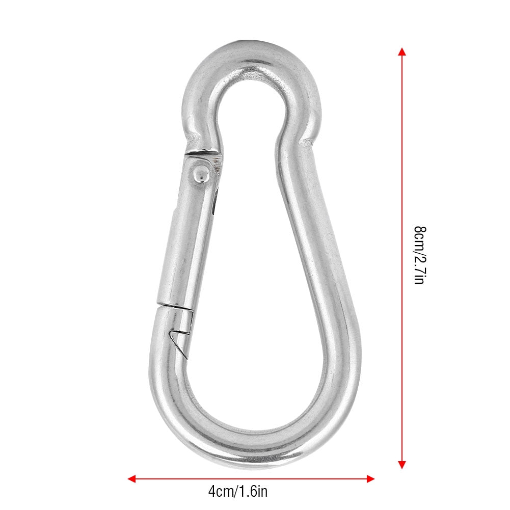 Octpeak Spring Snap Hook, Durable Heavy Duty 316 Stainless Steel Spring