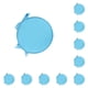 thumbnail image 3 of Cojín de Asiento Inteprter con Lazos Amplia Aplicación Cielo Azul 10Conjunto, 3 of 6
