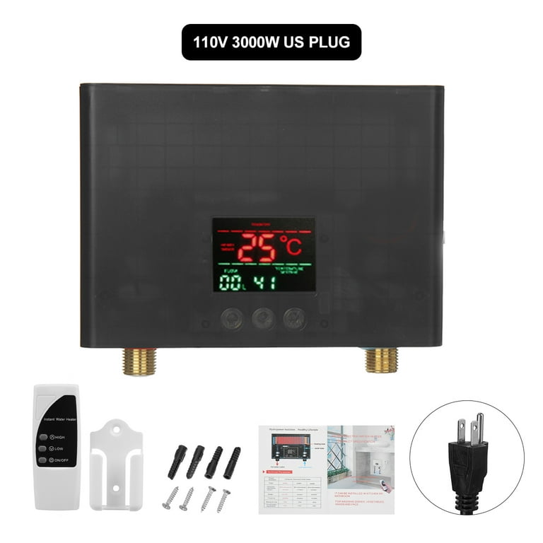 110V/220V Electric Hot Water Heater 5500W Instant Tankless Water