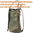 thumbnail image 4 of 556 762 MP7 AK47 MAG Carrier Pack Shock Cord Retainer Pangolin Flap SS Style Hunting Airsoft Tactical Pouch Magazine GP Bag Tan, 4 of 5