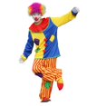 thumbnail image 1 of E Disfraces de payaso de escenario de colores brillantes, accesorios multicolores, regalo para amigos y actores, 1 of 5