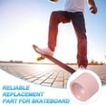 thumbnail image 4 of Uxcell Roues de Planche à Roulettes Roues de Rue Roues de Cruiser en PU avec Roulements 608RS pour Remplacement de Skateboards Rose Givré 70 x 51 mm, 4 of 6
