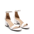 thumbnail image 3 of Sandalia DREAM PAIRS con Tacón Bajo y Grueso Blanca Talla 9.5, 3 of 8