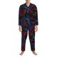 thumbnail image 3 of Balery Sea Turtle Pijama para Hombre de Dos Piezas con Manga Larga, Conjunto de Dormir y Descanso Suave con Bolsillos-X-Large, 3 of 7