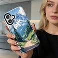 thumbnail image 2 of Case for iPhone 17, Hybrid Shockproof Protective Anti-Scratch Phone Case, Dual-Layer Drop Protection, Mountain Tree Landscape, 2 of 7