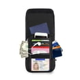 thumbnail image 3 of Secure Travel Neck Wallet Passport Holder Adjustable Strap For Men & Women 6*7.5in Deer under The Moon Night, 3 of 6
