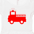 thumbnail image 4 of Inktastic Cute Red Firetruck Girls Baby Dress, 4 of 5